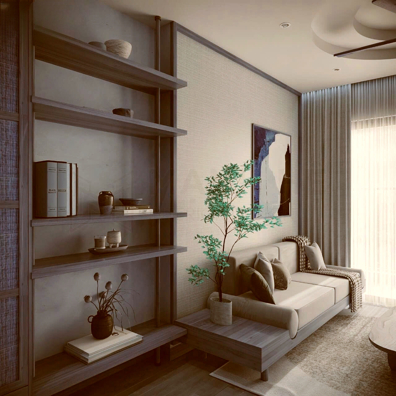 Nội thất thực dụng, KTS Hùng
